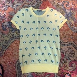 ModCloth umbrella short sleeve sweater